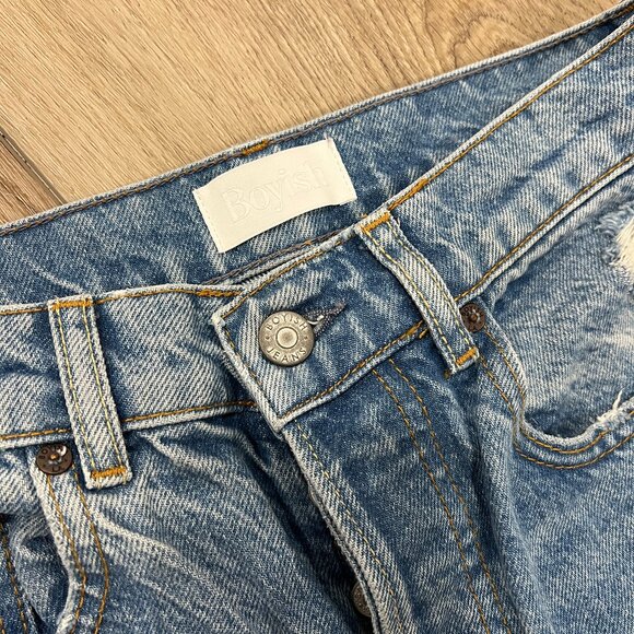 BOYISH Billy High Rise Straight Fit Jeans size 26 - Picture 3 of 6